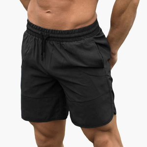 Pantalones cortos caqui deportivos con cordón de algodón 100% para hombre de la mejor calidad, ropa de calle informal para entrenamiento, pantalones cortos para hombre - Product Image 3