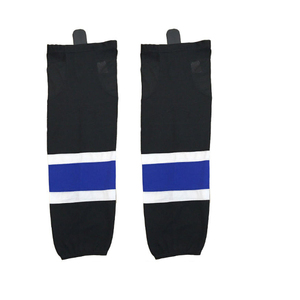 Chaussettes de hockey sur glace en polyester et élasthanne 100% à prix d'usine, vente chaude, personnalisation de la couleur et du motif, sublimation - Product Image 2