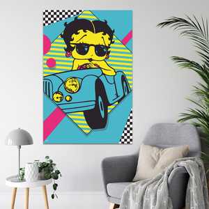 โปสเตอร์เบ็ตตี้ บูปสไตล์โมเดิร์น ดีไซน์คลื่นลูกใหม่สำหรับตกแต่งผนัง - Product Image 4