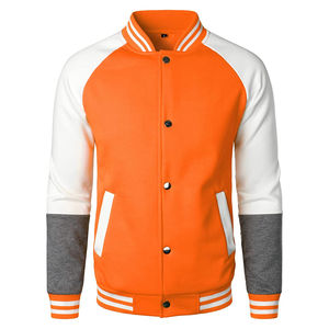 Chaqueta Varsity de Lona de Manga Larga para Hombre, Diseño Vintage, Impermeable, Transpirable, Personalizable OEM, Disponible - Product Image 1