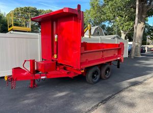 Remolque volquete agrícola con motor y engranaje para uso agrícola. - Product Image 2