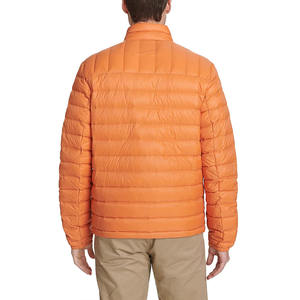 Chaquetas Acolchadas Naranjas Estilo Urbano, Chaqueta Atrevida para Hombre, Chaqueta Moderna y Cálida para Hombre para Invierno y Moda Diaria - Product Image 6