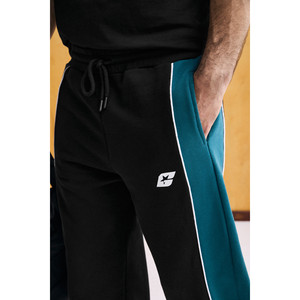 Pantalones Deportivos GRIMELANGE TERNI para Hombre, de Algodón Orgánico, con Paneles en Contraste y Detalles Estampados - Product Image 3