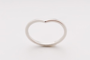 Les couples promettent main mariage personnalisé en ligne amour Simple bijoux femmes bagues en argent - Product Image 3