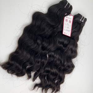 Trama de calidad superior Color natural Cabello Remy 20 pulgadas Onda natural 100% Remy Top en extensión de cabello - Product Image 1