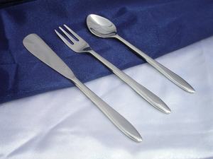 Vantage-Juego de cubiertos de metal y acero inoxidable para hotel, 5 uds., con estuche, pulido con espejo, sencillo, clásico, gran oferta - Product Image 6