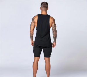 เสื้อกล้าม2025แขนกุดสำหรับผู้ชายเสื้อกล้ามออกกำลังกายเล่นยิมโลโก้ตามสั่ง - Product Image 6