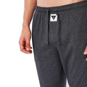 Men's Trendy Casual Pants 100% Cotton Canvas Sweatpants with <b>Drawstring</b> Closure Flat Front Mid Waist Casual <b>Trousers</b> - Product Image 4