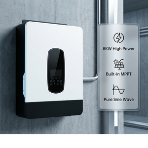 Convertisseur d'énergie intelligent hors réseau 48V 230V 5000 Watt 5kw 8kw avec fonction parallèle, convertisseur hybride avec contrôleur <span class=keywords><strong>de</strong></span> <span class=keywords><strong>charge</strong></span> <span class=keywords><strong>solaire</strong></span> <span class=keywords><strong>MPPT</strong></span> - Product Image 1
