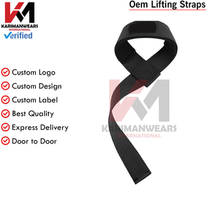 Correas de Levantamiento de Pesas con Acolchado de Neopreno, Soporte para Muñecas, Entrenamiento de Fuerza, Gimnasio, Hombres, Mujeres - Product Image 3