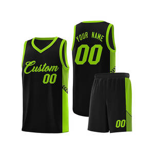 Logo personnalisé uniforme de basket-ball sportif de qualité supérieure maillot et short de basket-ball pour hommes uniforme - Product Image 2