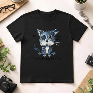 T-Shirt Unisex in 100% Cotone 210GSM, Stile Casual e Distressed (Taglia 2XL, Vestibilità Ampia) - Product Image 1