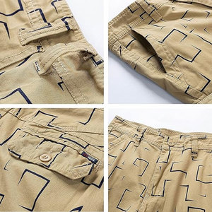 Pantalones Cortos Deportivos Casuales para Hombre, Diseño Personalizado, Algodón, Estilo Cargo, Bolsillos Holgados, Talla 6XL, Estilo Urbano y Playero - Product Image 3