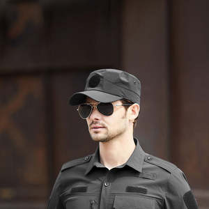 Ropa de calle de manga larga para hombre, guardia de seguridad para exteriores, uniforme de verano, transpirable, de talla grande, ropa de trabajo de seguridad para hombre - Product Image 5