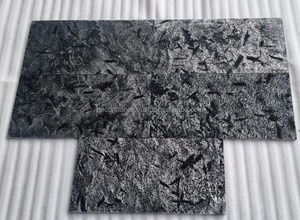 กระเบื้องหินชนวนธรรมชาติอินเดียสีเงินเทาคุณภาพดีเยี่ยม ขัดเงา ทนทาน แบบดั้งเดิม รับประกัน 5 ปี สำหรับบุผนังภายใน - Product Image 2