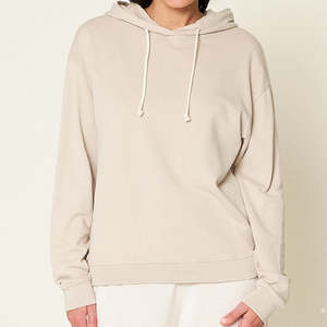 Sweat-shirt à capuche 100% coton pour femmes, sweat-shirt bio, sweat-shirt grande taille pour femmes, sweat-shirt classé parmi les meilleurs, OEM ODM, sweat-shirts pour femmes - Product Image 5