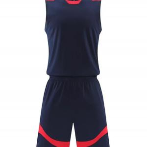 Conjunto Deportivo Transpirable con Bloques de Color y Cuello Redondo para Parejas, Uniforme de Baloncesto de Calidad Duradera - Product Image 1