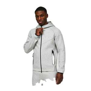 Conjunto de Sudadera con Capucha y Pantalones Deportivos Personalizados de Fábrica, Ropa Deportiva para Hombre, Sudadera Unisex Extra Grande con Cremallera - Product Image 4