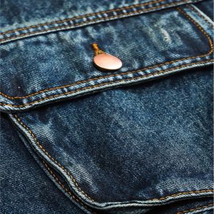 Veste en jean d'hiver pour hommes de haute qualité 100% coton lavé Style Vintage confortable et élégant - Product Image 3