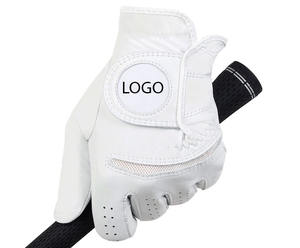 Gants de Golf indonésie 100% AAA Cabretta en cuir Logo personnalisé OEM doux couleur hommes gauchers gants de Golf en cuir - Product Image 4