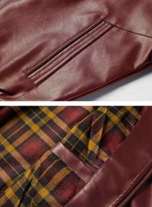 Wholesale Men's <b>Quilted</b> Leather Jacket for Men Custom Design OEM Leather High Quality Jacket Manufacturer Wholesale Customised - Product Image 6