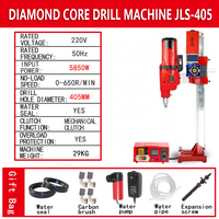 Perceuse à noyau diamanté électrique JLS-405 5850W, machine robuste pour le perçage professionnel