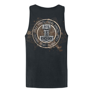 Camiseta sin mangas elegante para hombre con diseño acanalado Tela transpirable cómoda adecuada para actividades casuales al aire libre Playa y Deportes - Product Image 3