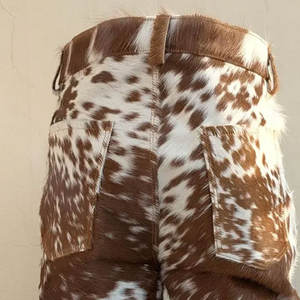 Pantalones de cuero de vaca para hombre totalmente personalizados, de buena calidad, disponibles en todas las tallas y colores, cómodos. - Product Image 5