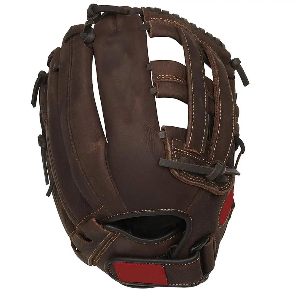 Beyzbol eğitim Catcher yakalayıcılar eldiven dantel Wrap yakalayıcılar profesyonel deri düşük fiyatlarla satmak gençlik Unisex özelleştirilmiş