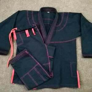 Uniforme de artes marciales de alta calidad, trajes Bjj Gi, uniforme ligero de Jiu Jitsu en impresión de logotipo personalizado, venta al por mayor - Product Image 2