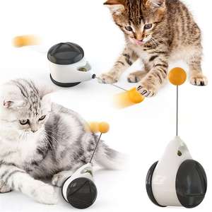 Juguete Interactivo para Gatos con Rueda de Ejercicio y Pelota de Juguete, Diseño Moderno y Ecológico para Gatos de Interior - Product Image 6