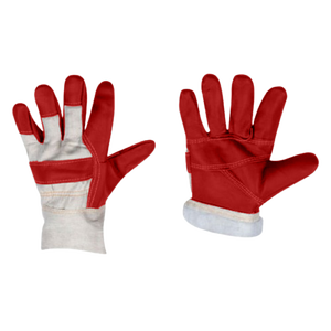 Canadian Rigger Guantes de seguridad de trabajo de alta calidad Industria de cuero de grano de oveja Protección de manos Cuero de aparejo de alta calidad - Product Image 5