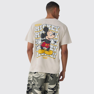 เสื้อยืดผ้าไมโครไฟเบอร์สำหรับผู้ใหญ่ผ้าคอตตอนธรรมดาทำจากใยไผ่ขนาดใหญ่พิมพ์ลายแบบถ่ายโอนความร้อนใส่สบาย - Product Image 5