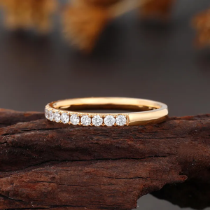 แหวนโรสโกลด์สำหรับงานแต่งงานและงานแต่งงานแหวนครบรอบแต่งงานสำหรับผู้หญิงที่สง่างาม - Product Image 6