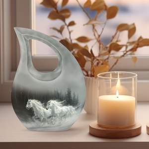 Horse Metal <b>Urn</b> <b>for</b> <b>Ashes</b> Women Cremation <b>Urns</b> <b>for</b> <b>Human</b> <b>Ashes</b> Mini <b>Urns</b> Adult Male Man <b>Small</b> <b>for</b> <b>Human</b> <b>Ashes</b> Custom Size - Product Image 3