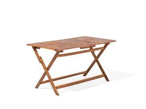 Belle Modern Design Solid Teak Wood <b>Folding</b> <b>Dining</b> Garden <b>Set</b> for Outdoor & Hotel Use Sunproof Cushion with Natural Finish - Product Image 6