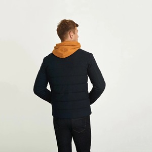 Meilleures ventes de doudoune d'hiver pour hommes, nouveauté, doudoune imperméable à manches longues avec tissu en duvet de haute qualité - Product Image 5