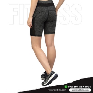 <b>Women's</b> Gym Fitness <b>Yoga</b> <b>Pants</b> <b>Tight</b> Leggings Skinny Fit Custom Logo Quick Dry Breathable <b>Hot</b> Shorts Belt Decoration High - Product Image 4