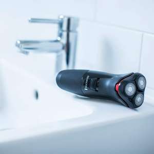 Afeitadora Eléctrica con Cuchillas Flotantes de Acero Duradero, Resistente al Agua IPX7, Recortadora Rotatoria Dual K para Afeitar la Cara, Repuesto de Cuchilla Doble - Product Image 2