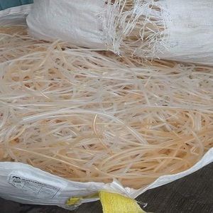 Fast Delivery Post Industrial White PVC Scrap Flexible Soft Medical Tube and <b>Bag</b> Powder <b>Clear</b> Plastic Scrap Wholesale - Product Image 2