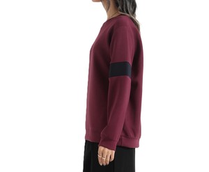 เสื้อสเวตเตอร์กันเหงื่อทรงหลวมมีฮู้ดสำหรับผู้หญิงเสื้อกันหนาวแขนยาวคอกลมสีทึบออกกำลังกายชุดวิ่งจ๊อกกิ้งใส่ทุกวันสำหรับฤดูหนาว - Product Image 3