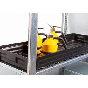 Vasca di contenimento piccola pro-line in polietilene (PE), senza griglia, 20 litri, 995x395x90 - Product Image 3