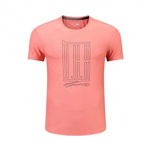 Fabricants d'usine directs T-shirts pour hommes Couleurs et logos exigeants du client T-shirts pour hommes d'été à séchage rapide de qualité professionnelle - Product Image 1