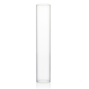 HST2514 - Clear <b>Hurricane</b> <b>Candle</b> Shade Chimney Tube [No Bottom] - 2.5 x 14 - Product Image 1