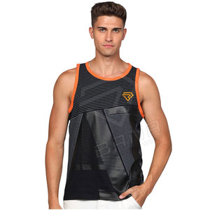 Respirant décontracté grande taille hommes Gym débardeur haute qualité vêtements d'entraînement en gros - Product Image 1