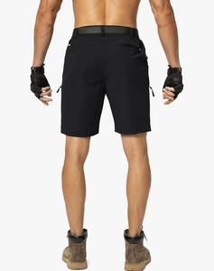 Short de sport de fitness à séchage rapide pour hommes en maille très vendu short décontracté solide et respirant fermeture à la taille élastique d'Inde - Product Image 4