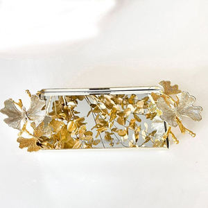 Embossed Texture Irregular Shape Design Home Kitchen Accessories Dining Table Ware Safe Serving Tray - Product Image 6