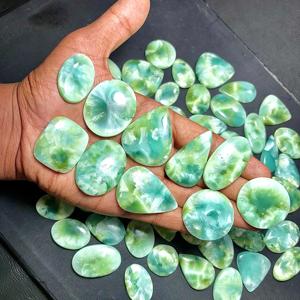Piedra de hemimorfita Piedra preciosa suelta Calidad superior Hemimorfita Cabujón Curación para hacer joyería Lote al por mayor - Product Image 1