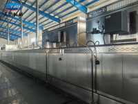 Four de cuisson continue à gaz électrique à haute efficacité pour la production de masse de biscuits et de craquelins