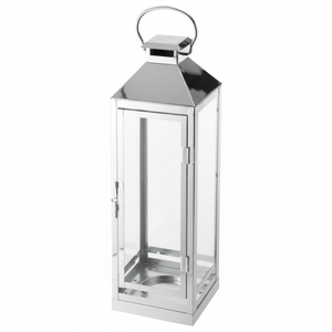 Support de lanterne suspendue d'intérieur en métal noir pour bougies, vente en gros, design moderne, écologique, pour maison, jardin, Noël - Product Image 1